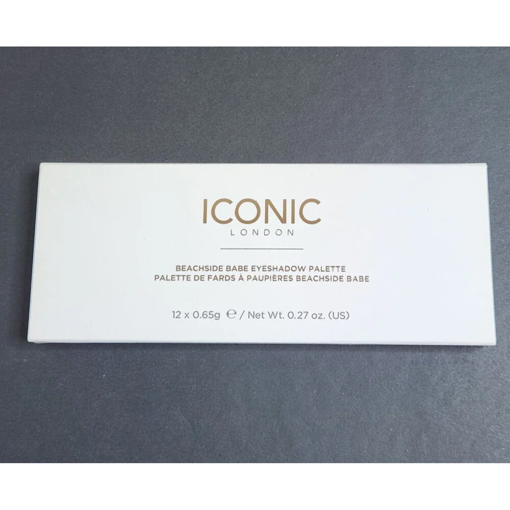 ICONIC London Beachside Babe Eyeshadow Palette Shimmer Matte High Pigment Shades